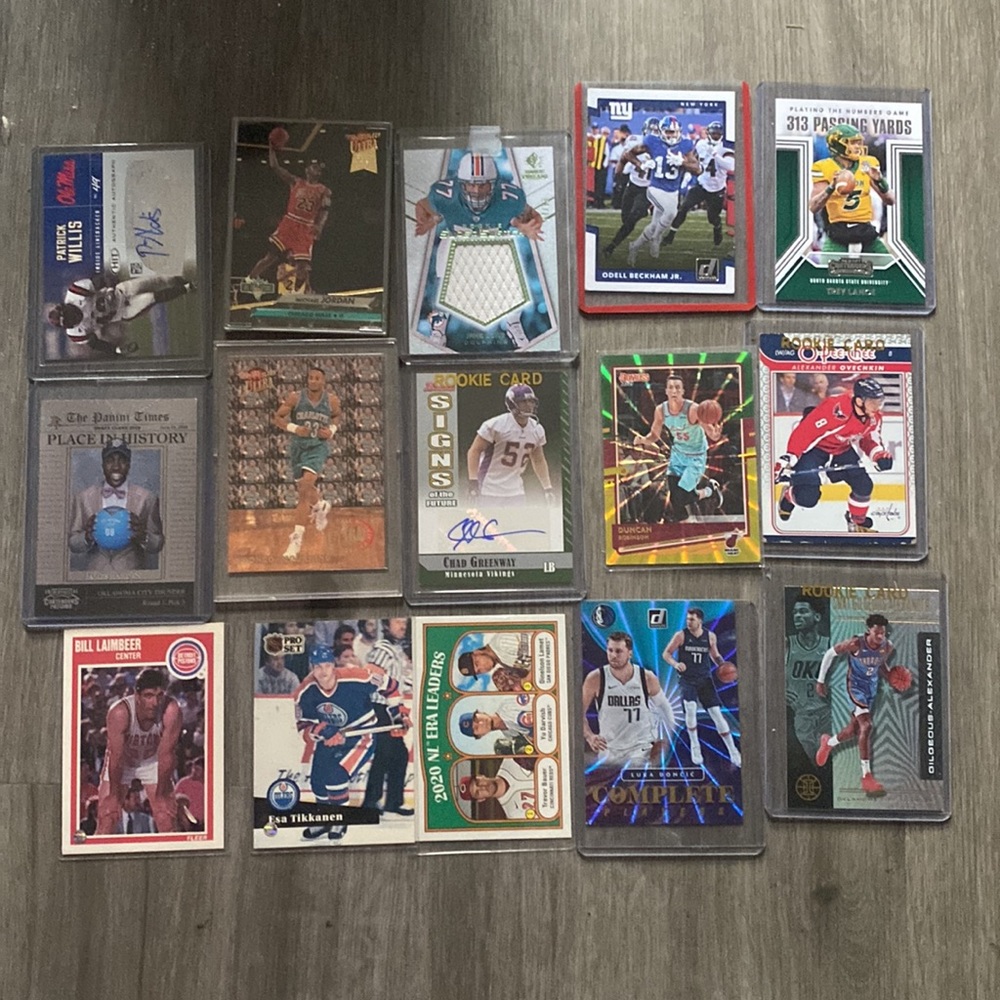 Sports cards